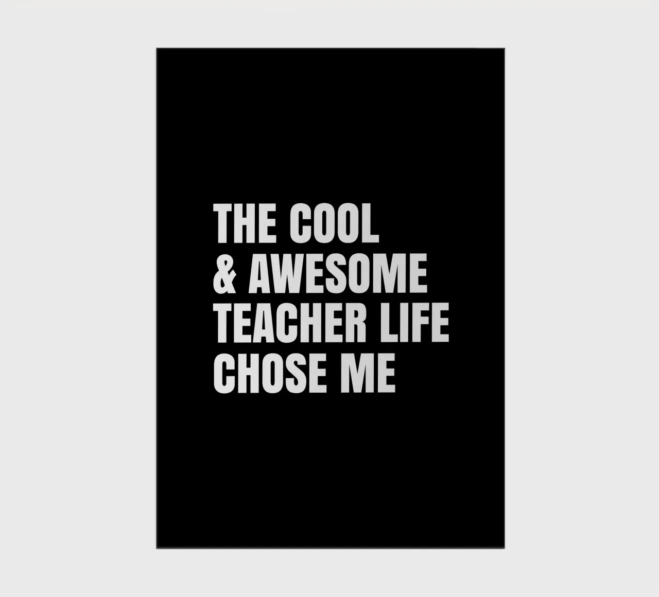 The cool and awesome teacher life chose me diario da happieeagle