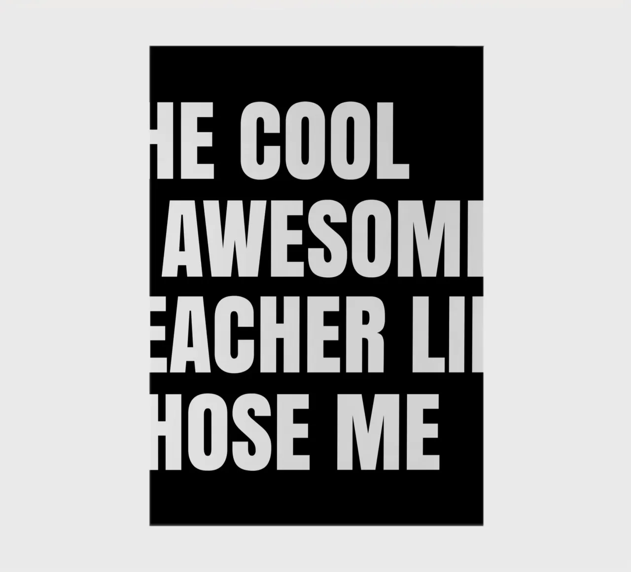 The cool and awesome teacher life chose me diario da happieeagle