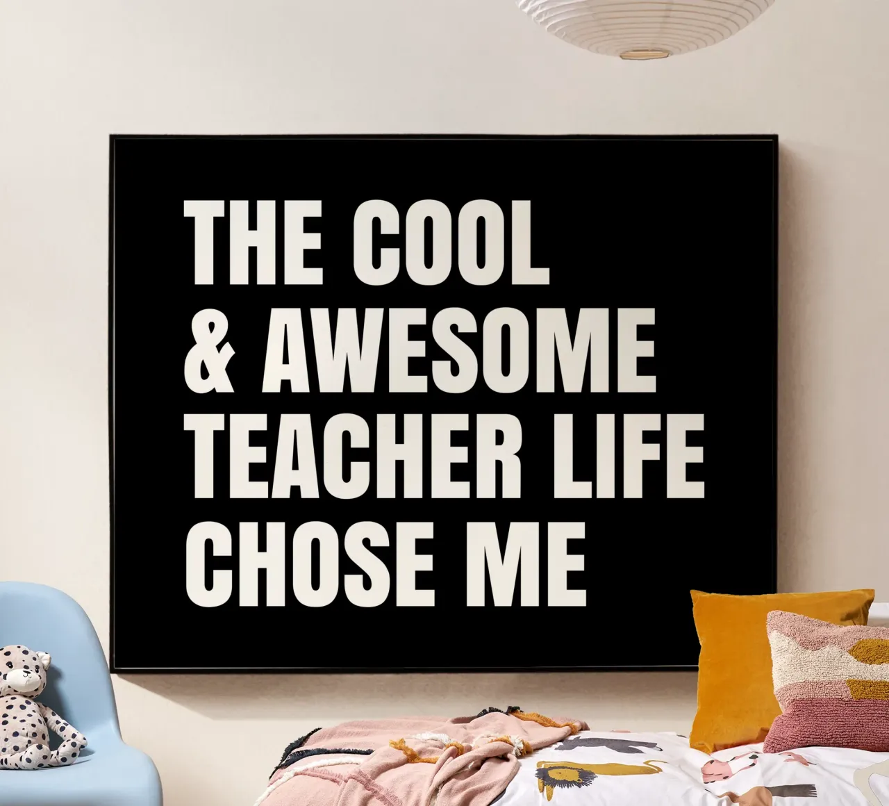 The cool and awesome teacher life chose me plexiglass da happieeagle
