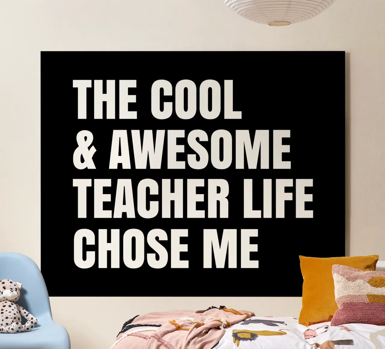 The cool and awesome teacher life chose me plexiglass da happieeagle