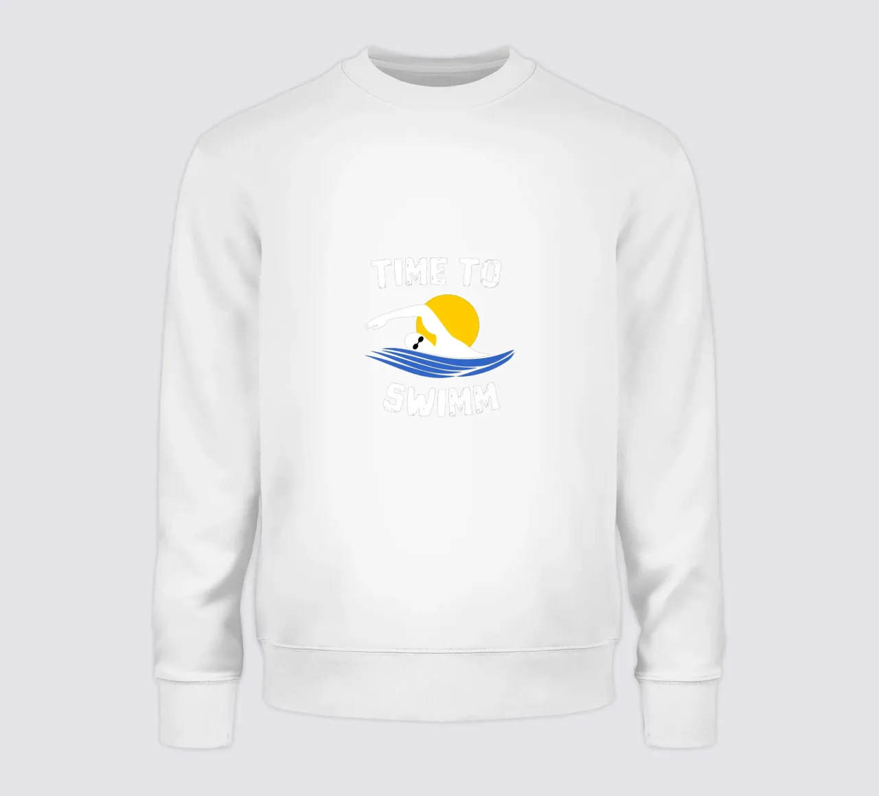 Time to swimm felpa da happieeagle