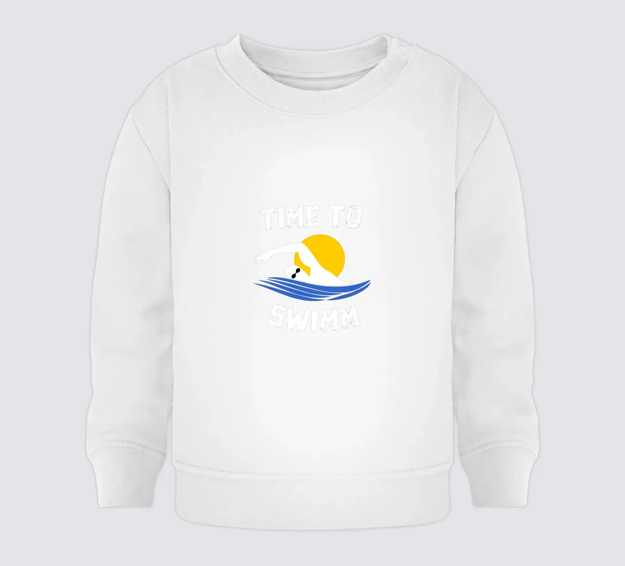 Time to swimm felpa neonato da happieeagle