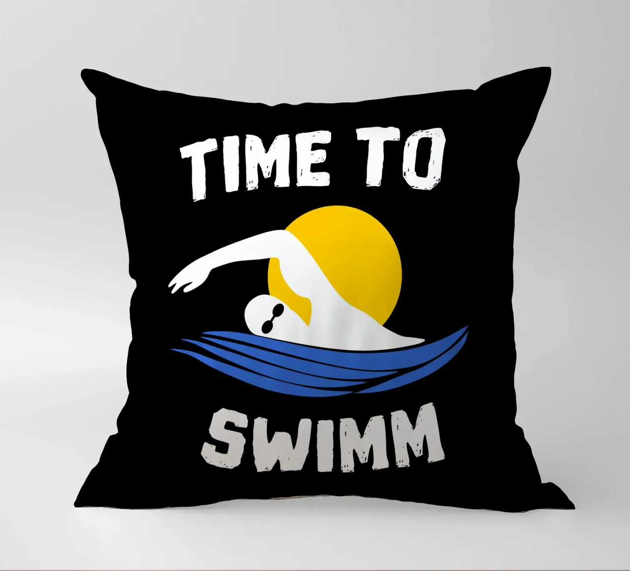 Time to swimm cuscino da happieeagle