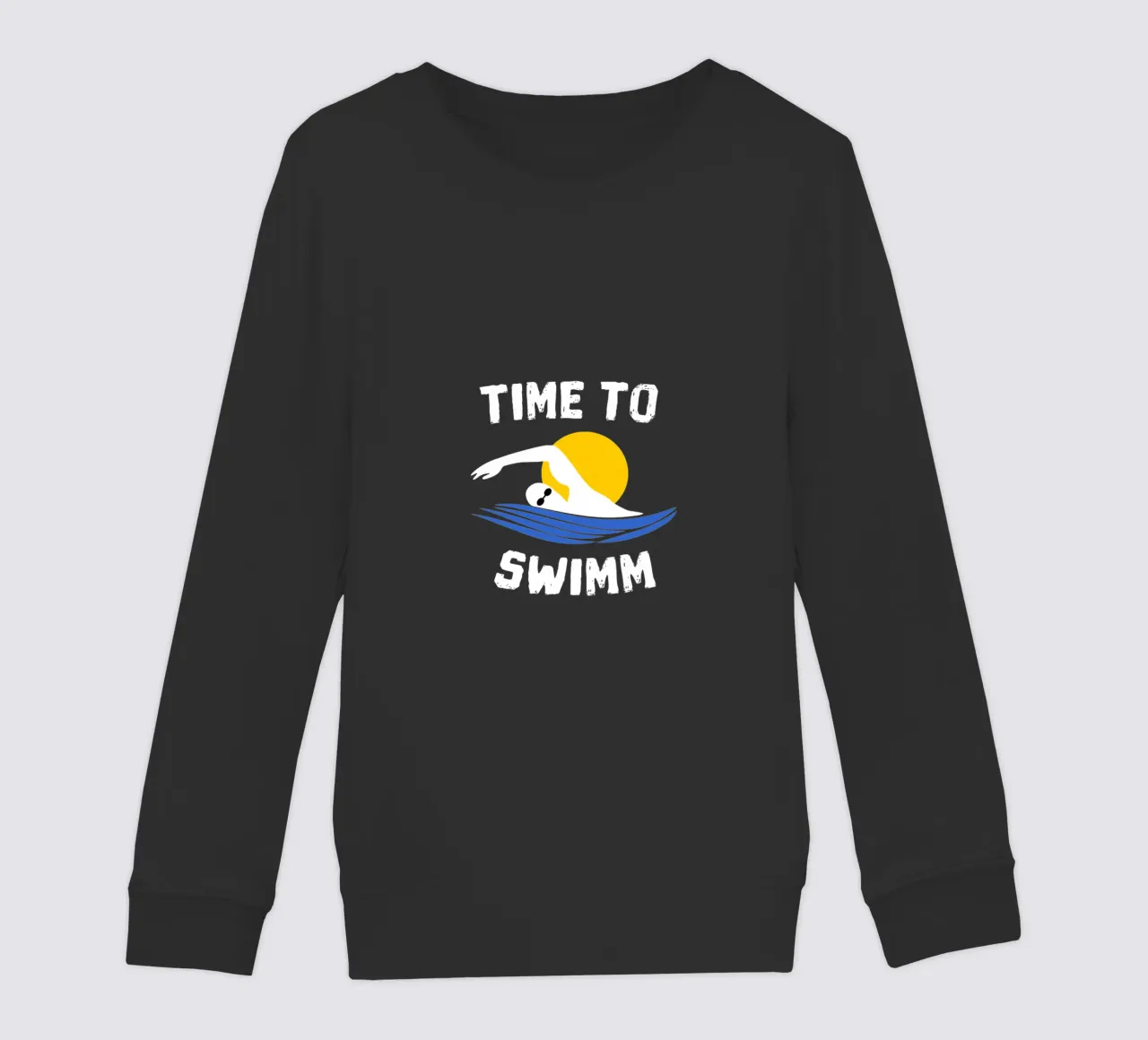 Time to swimm felpa bambino da happieeagle