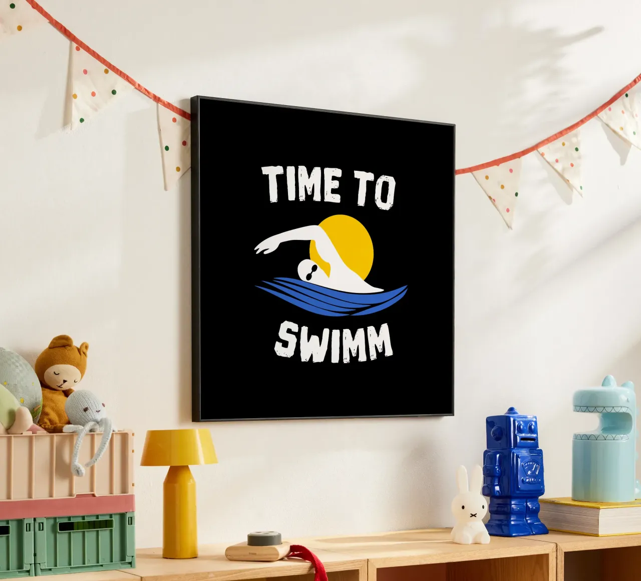 Time to swimm alluminio dibond da happieeagle