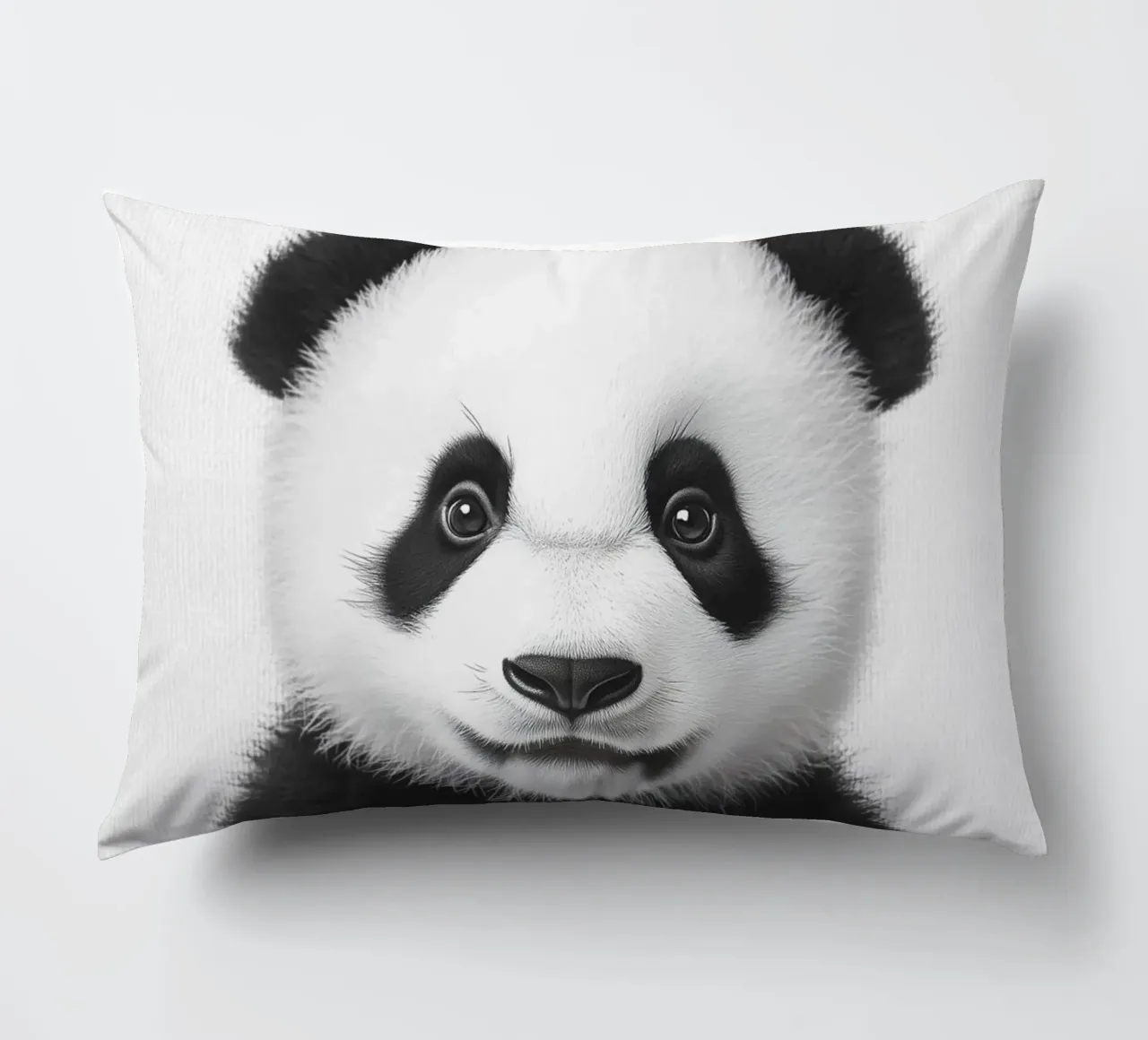 Jiao simpatico cucciolo di panda cuscino da Carinaprint