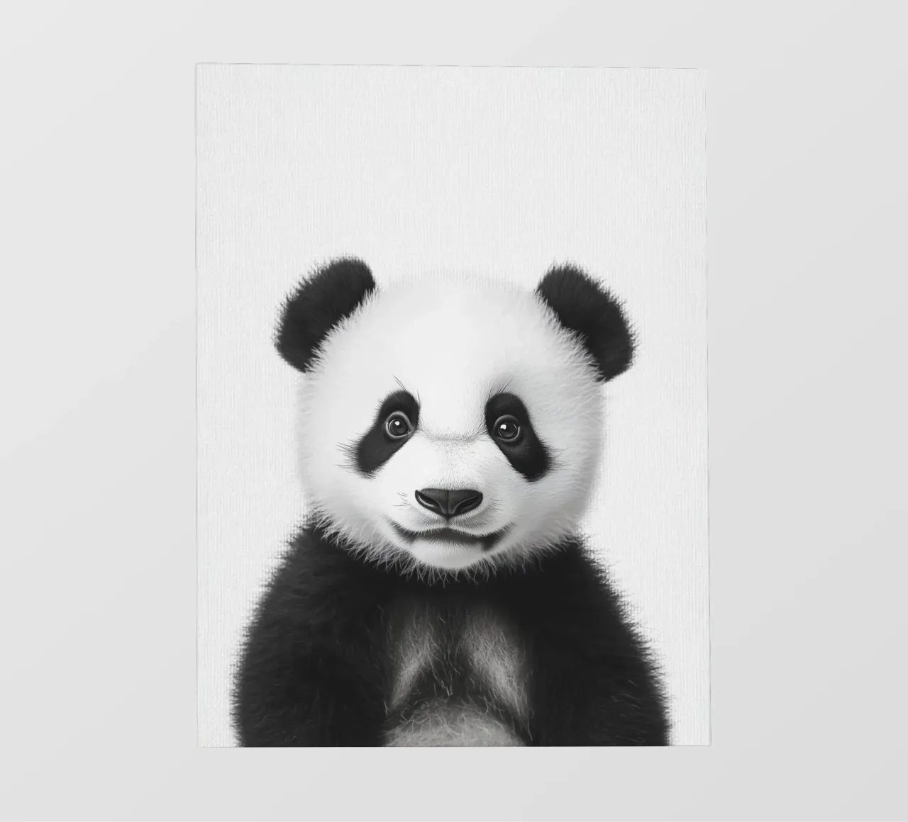Jiao simpatico cucciolo di panda telo in pvc da Carinaprint
