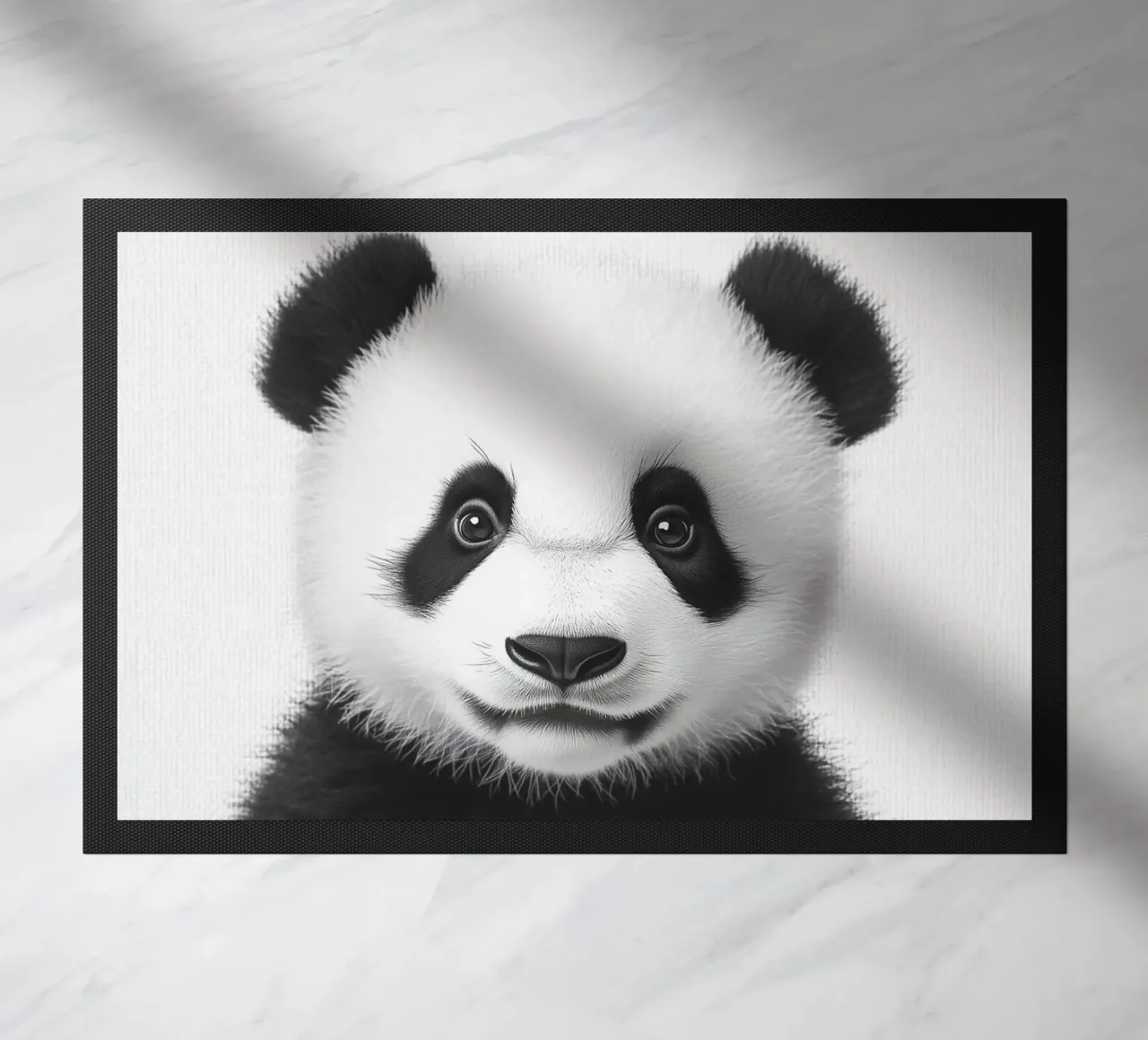 Jiao simpatico cucciolo di panda zerbino da Carinaprint