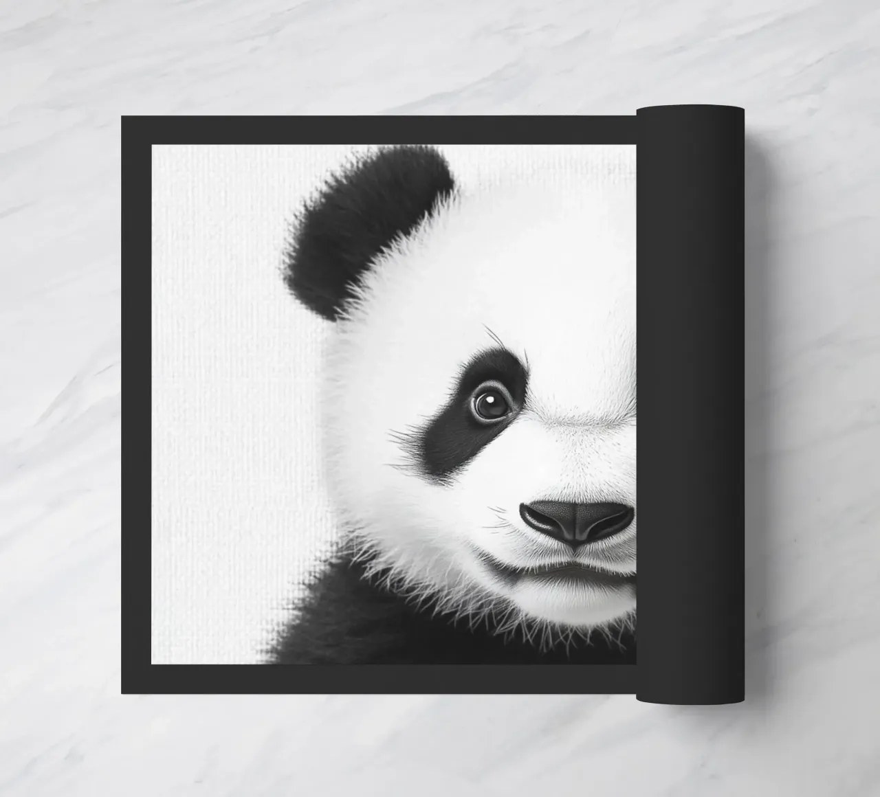 Jiao simpatico cucciolo di panda zerbino da Carinaprint