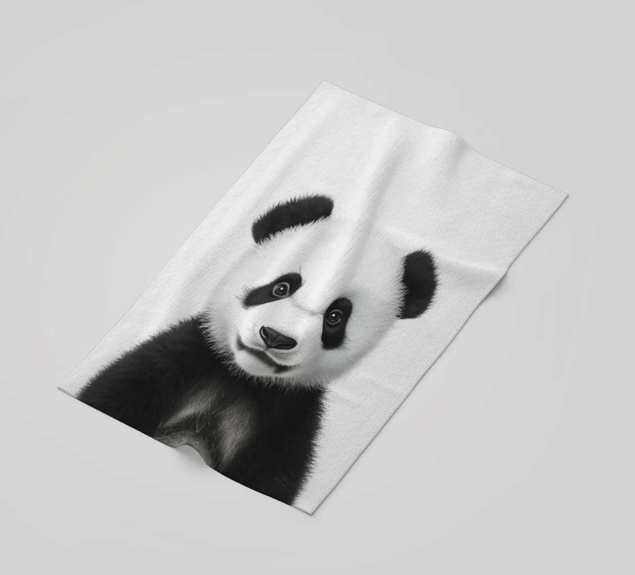 Jiao simpatico cucciolo di panda telo mare da Carinaprint