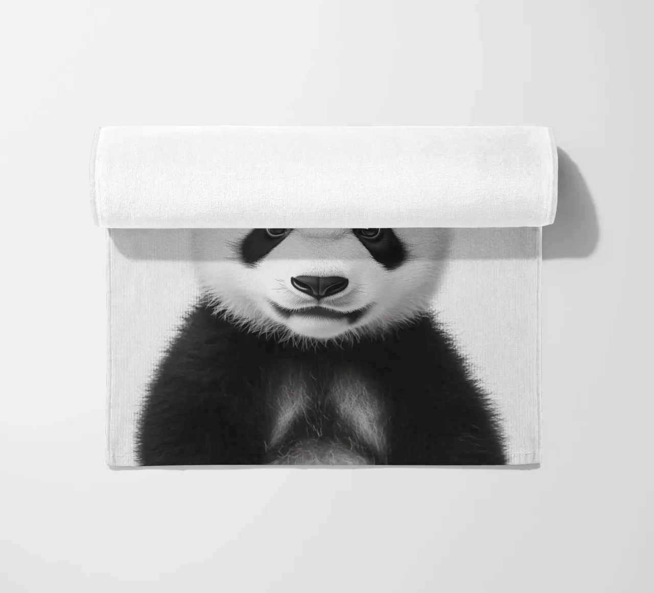 Jiao simpatico cucciolo di panda telo mare da Carinaprint