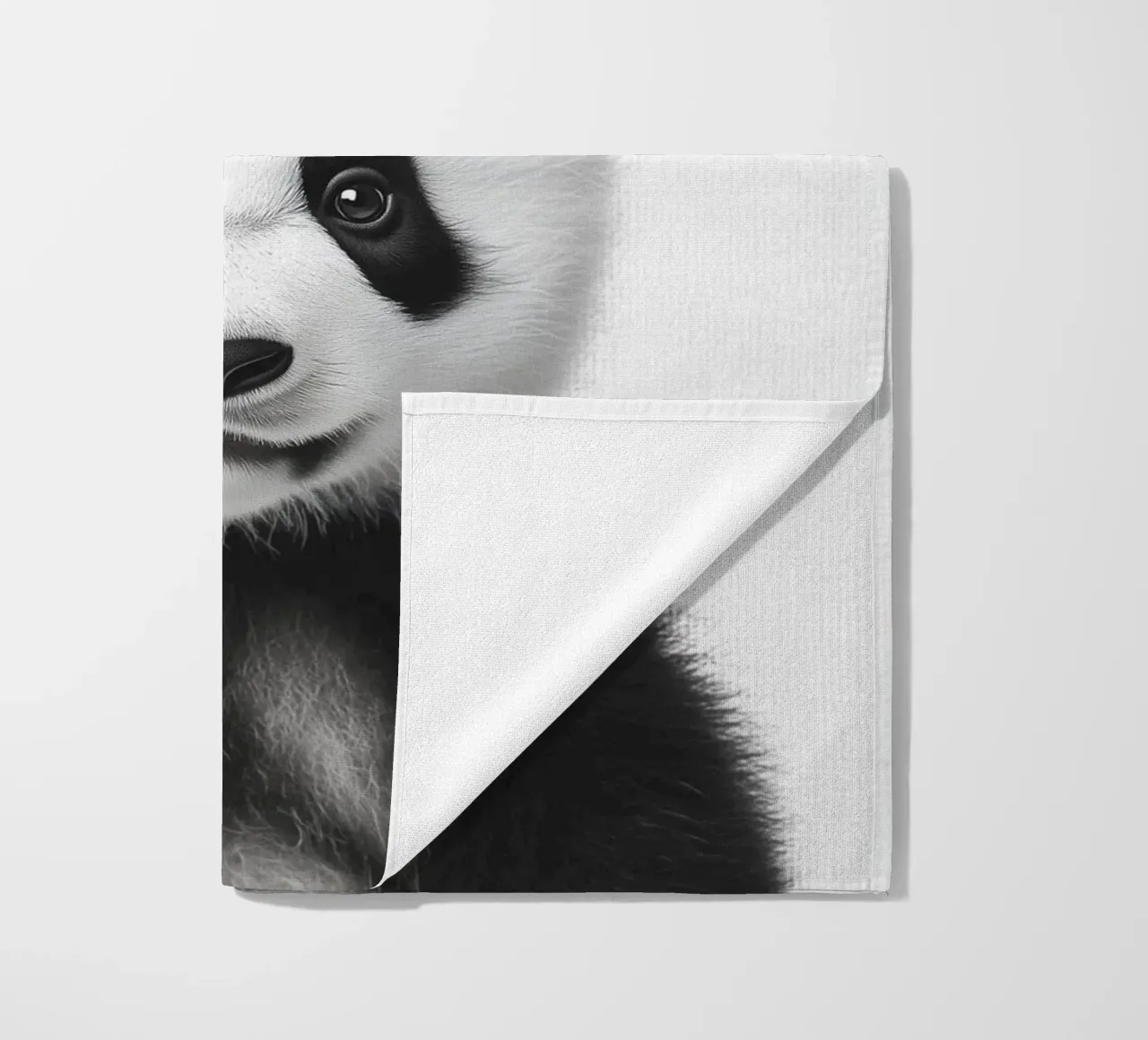 Jiao simpatico cucciolo di panda telo mare da Carinaprint