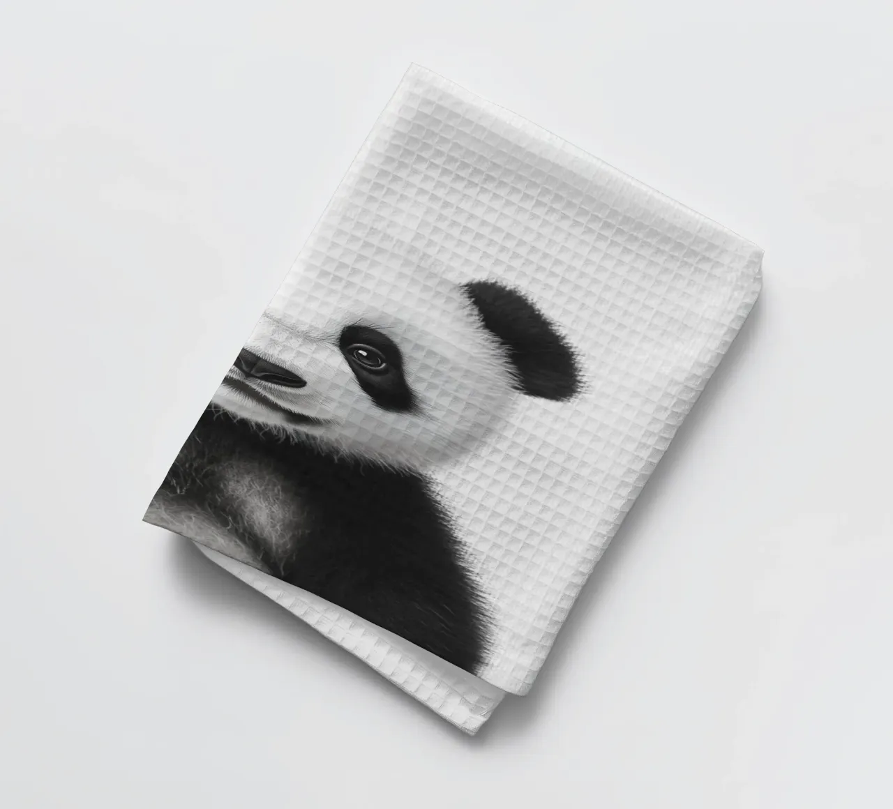 Jiao simpatico cucciolo di panda canovaccio da cucina da Carinaprint