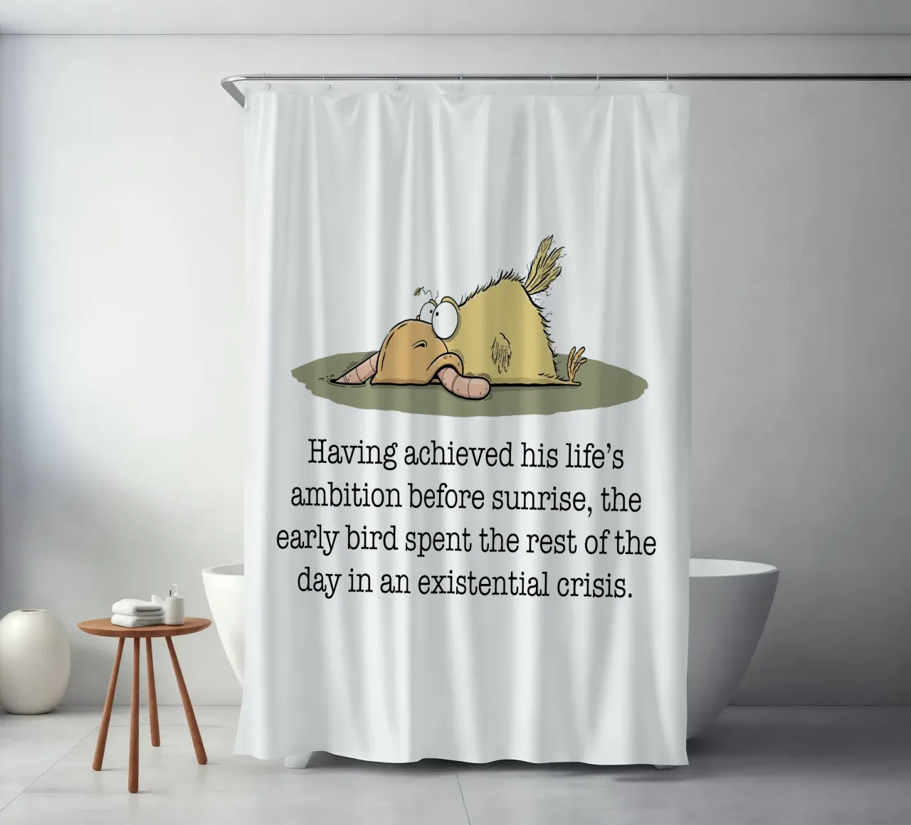 Early Bird tenda da doccia da robincrossman