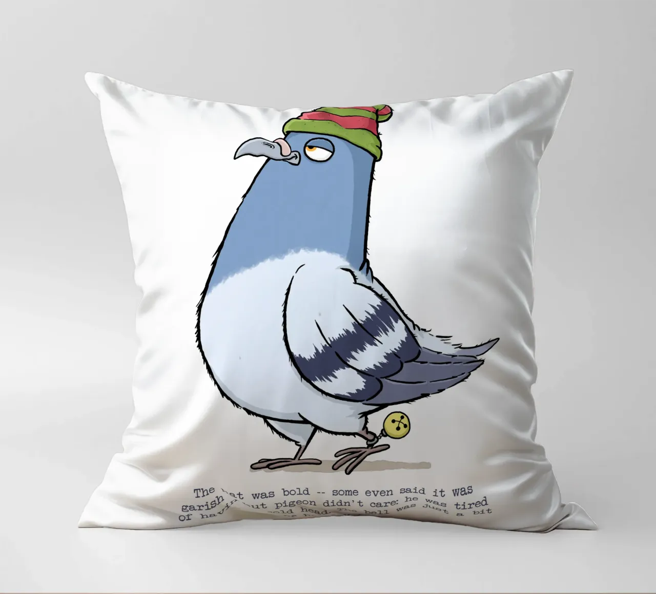 Jingle Pigeon cuscino da robincrossman