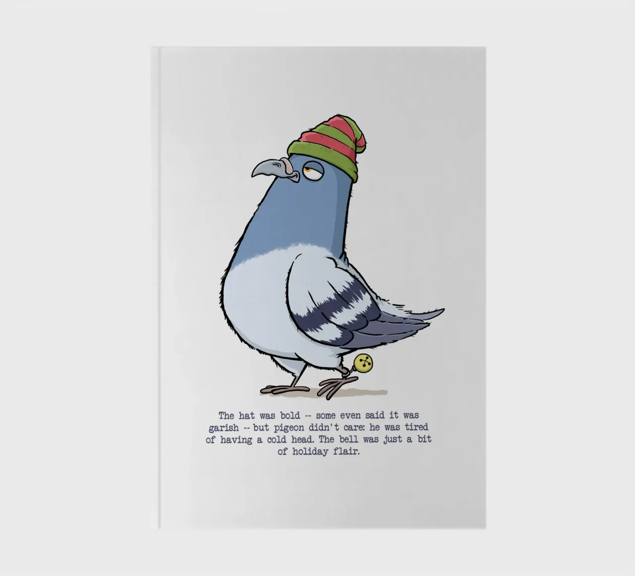 Jingle Pigeon notebook by robincrossman