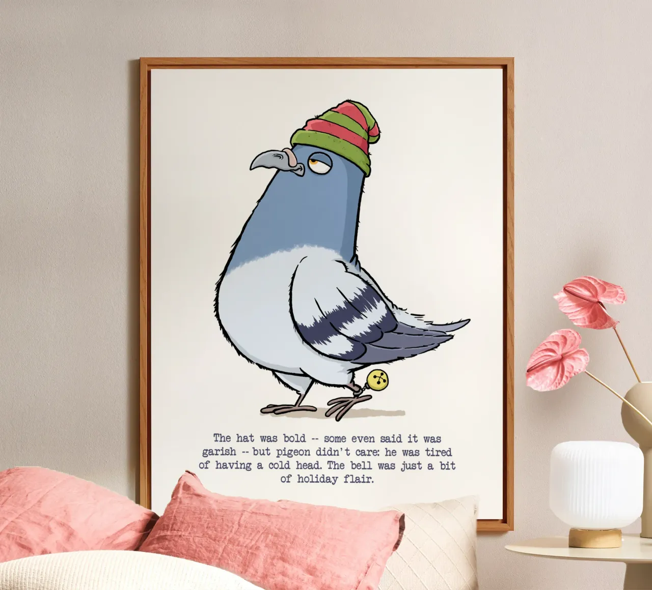 Jingle Pigeon alluminio dibond da robincrossman