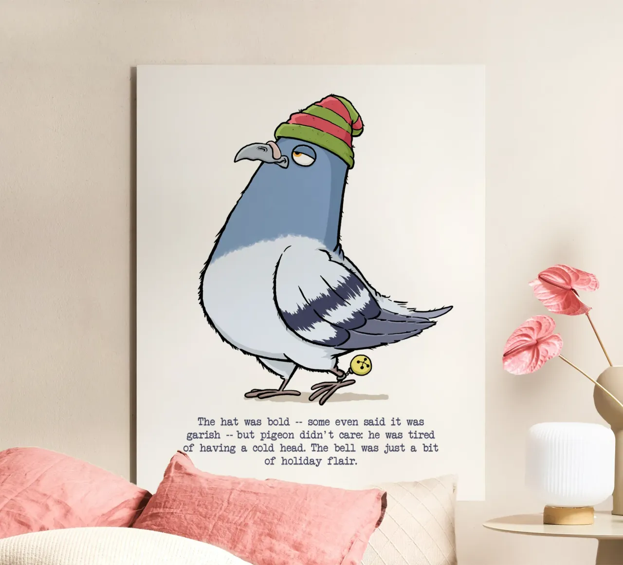 Jingle Pigeon alluminio dibond da robincrossman