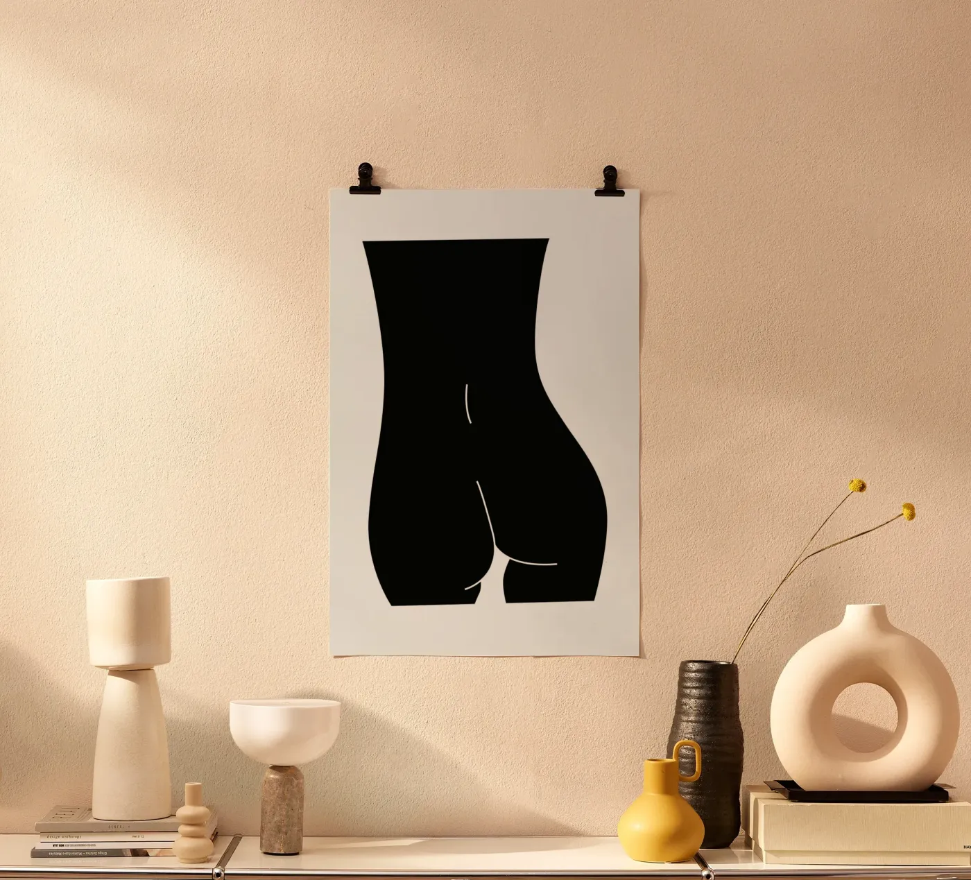 Spine poster van Honeymoon Hotel