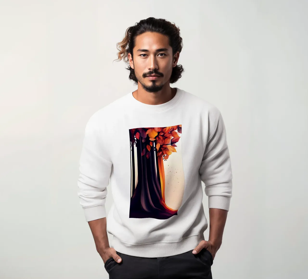 Autumn Forest #05 felpa da Art Unleashed