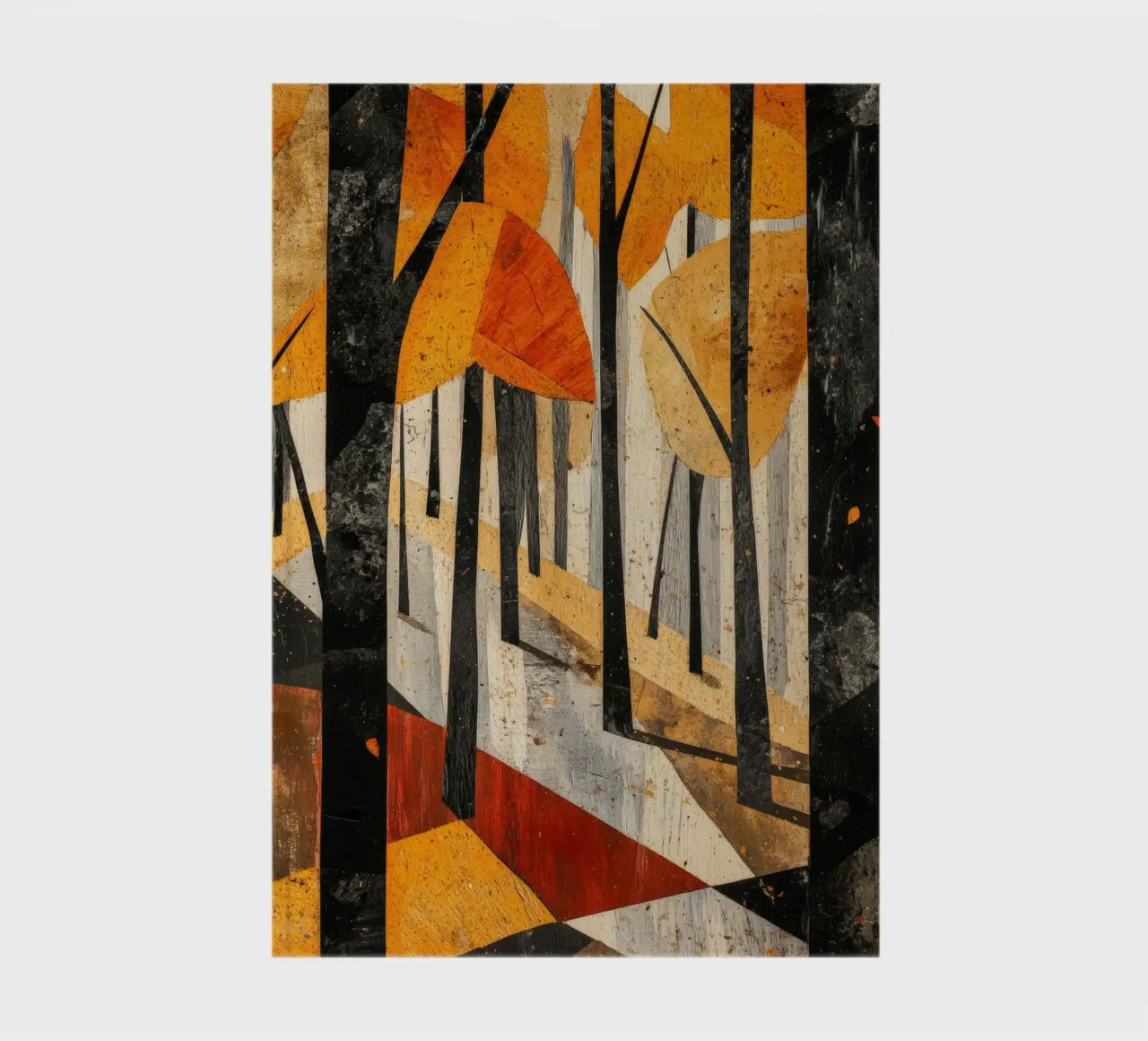 Autumn Forest #03 notebook by Art Unleashed