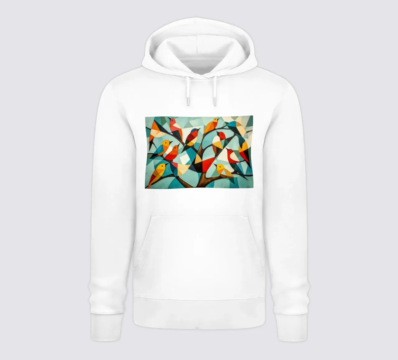Birdie felpa con cappuccio da Art Unleashed