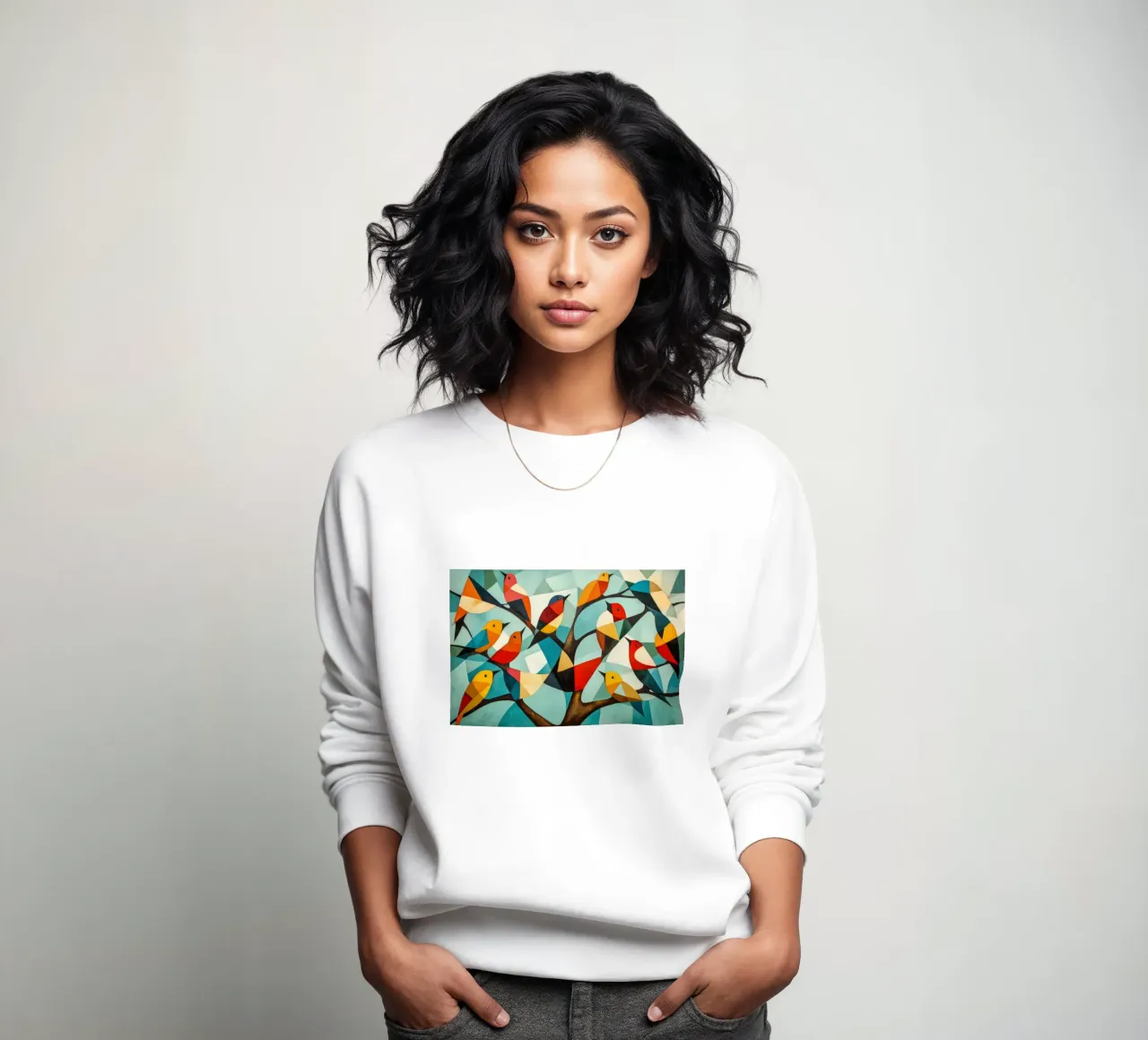 Birdie felpa da Art Unleashed