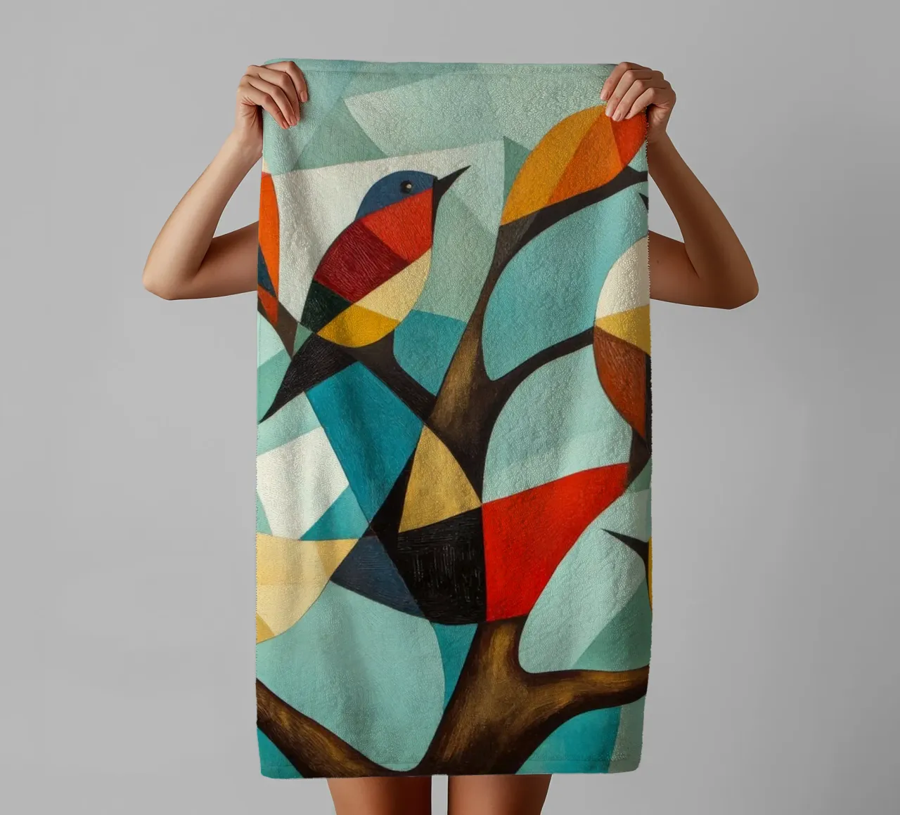 Birdie asciugamano da bagno da Art Unleashed