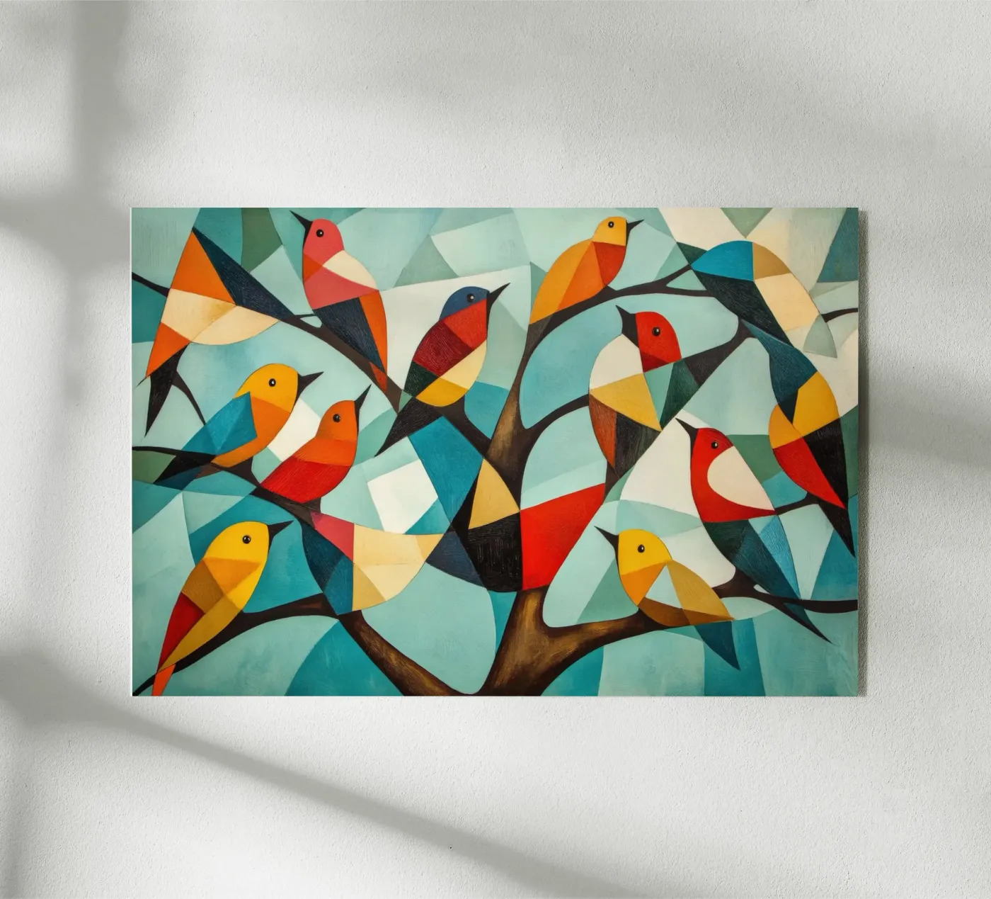 Birdie acrylic glass by Art Unleashed