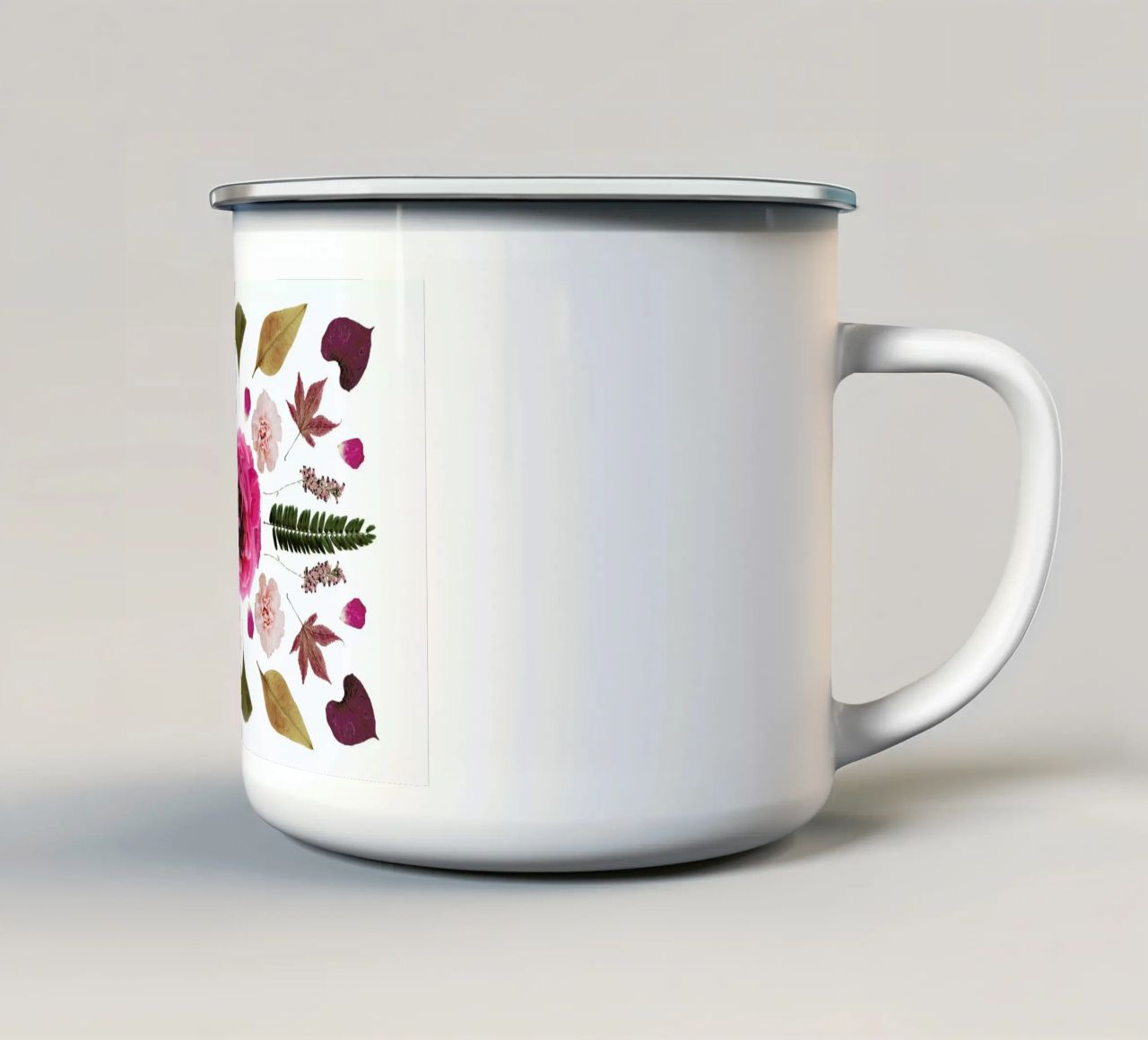 Botanical N1 tazza in smalto da Miles of Light