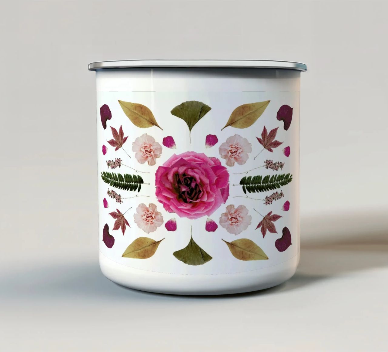 Botanical N1 tazza in smalto da Miles of Light