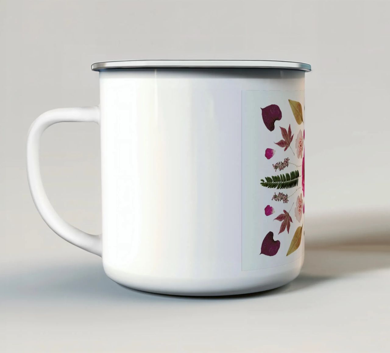 Botanical N1 tazza in smalto da Miles of Light
