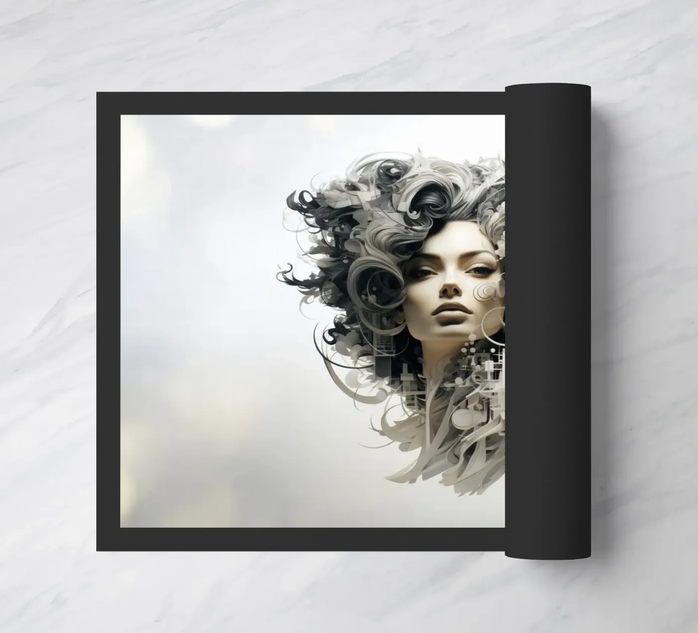 Flair deurmat van Art Unleashed