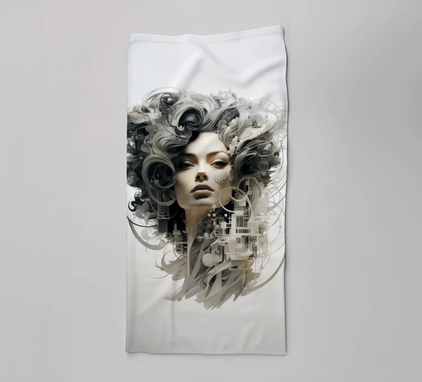 Flair badhanddoek van Art Unleashed