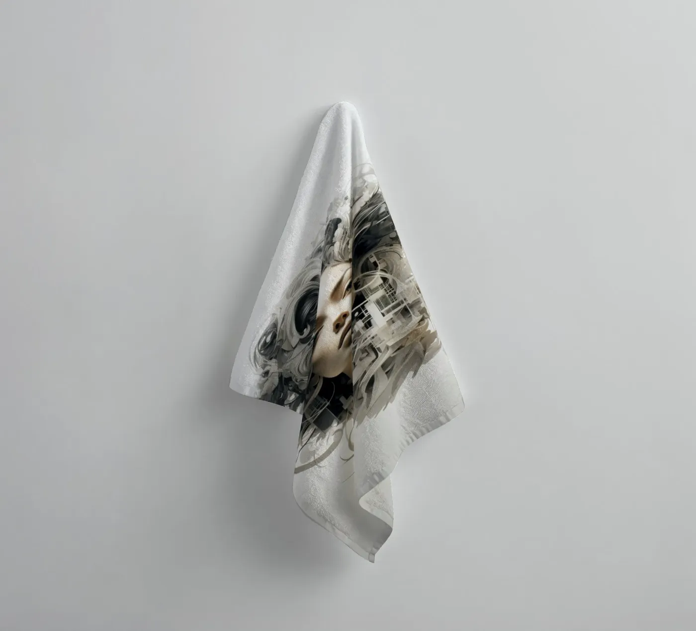 Flair badhanddoek van Art Unleashed