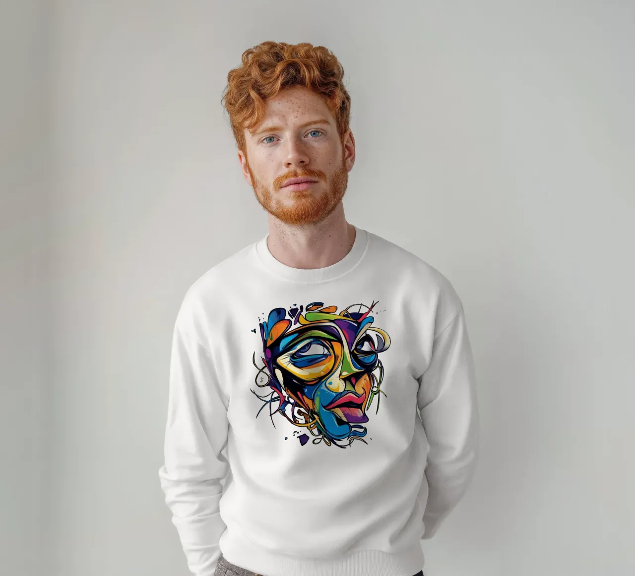 Face #1 sweat de Art Unleashed