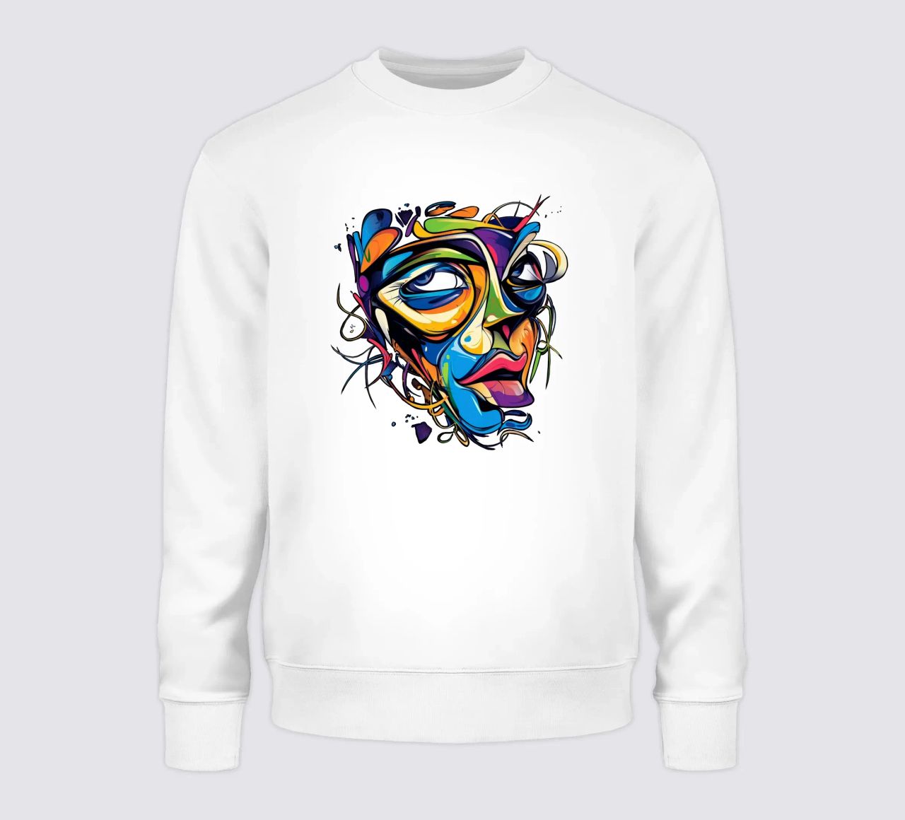 Face #1 felpa da Art Unleashed