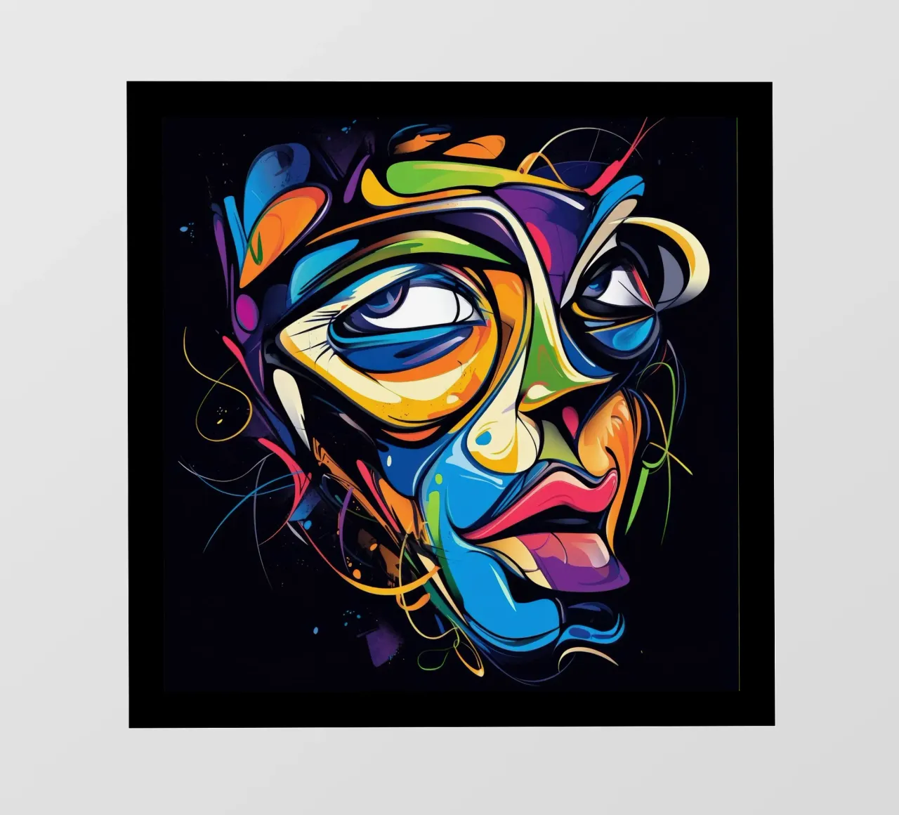 Face #1 lonas publicitarias de Art Unleashed