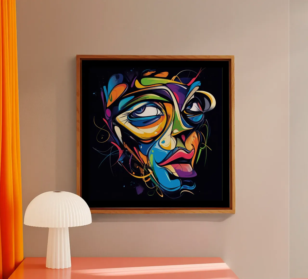 Face #1 plexiglass da Art Unleashed