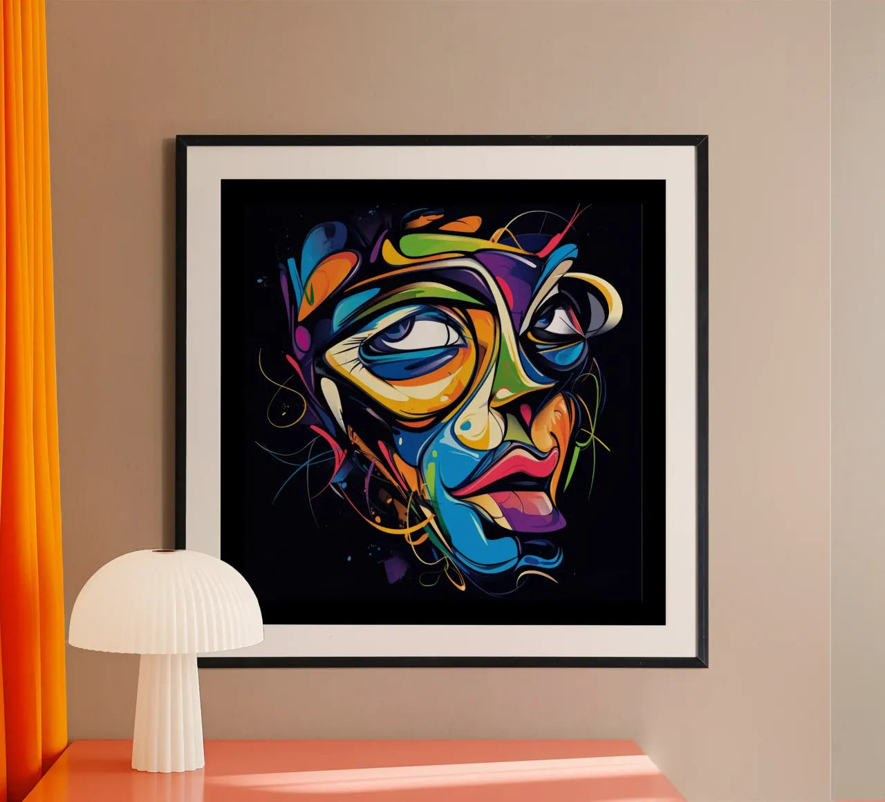 Face #1 poster da Art Unleashed