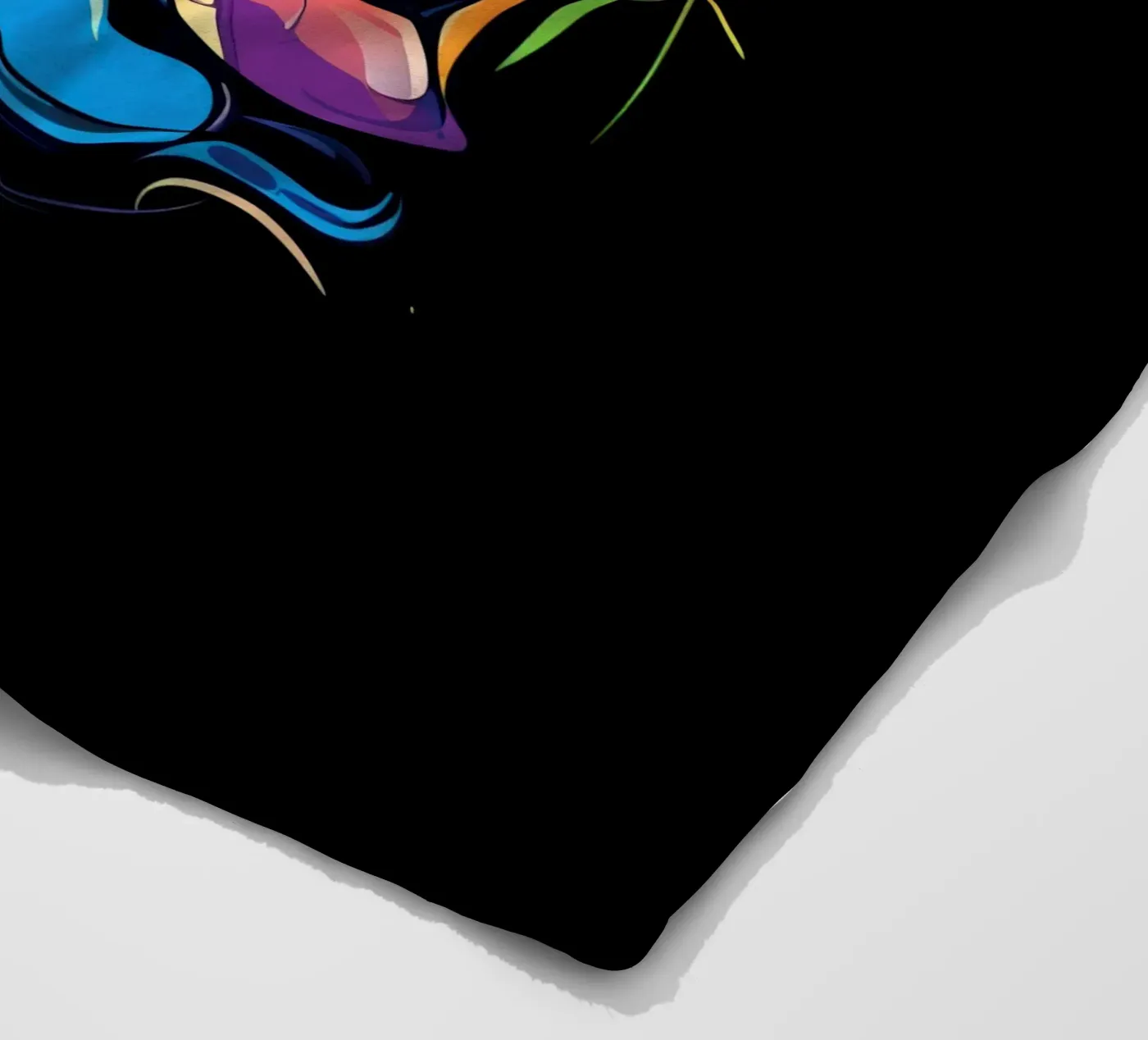 Face #1 Fleecedecke von Art Unleashed