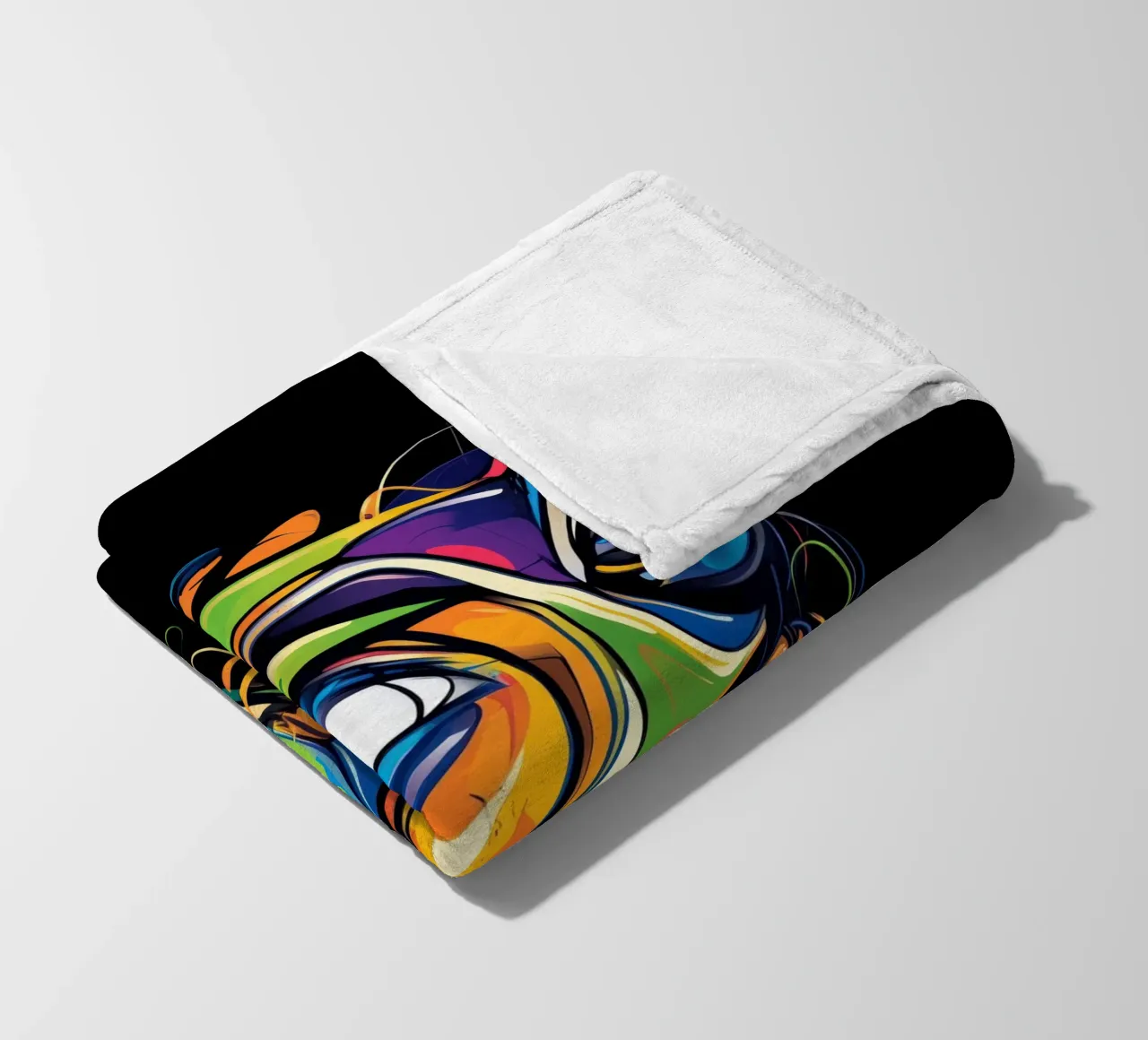 Face #1 coperta in pile da Art Unleashed