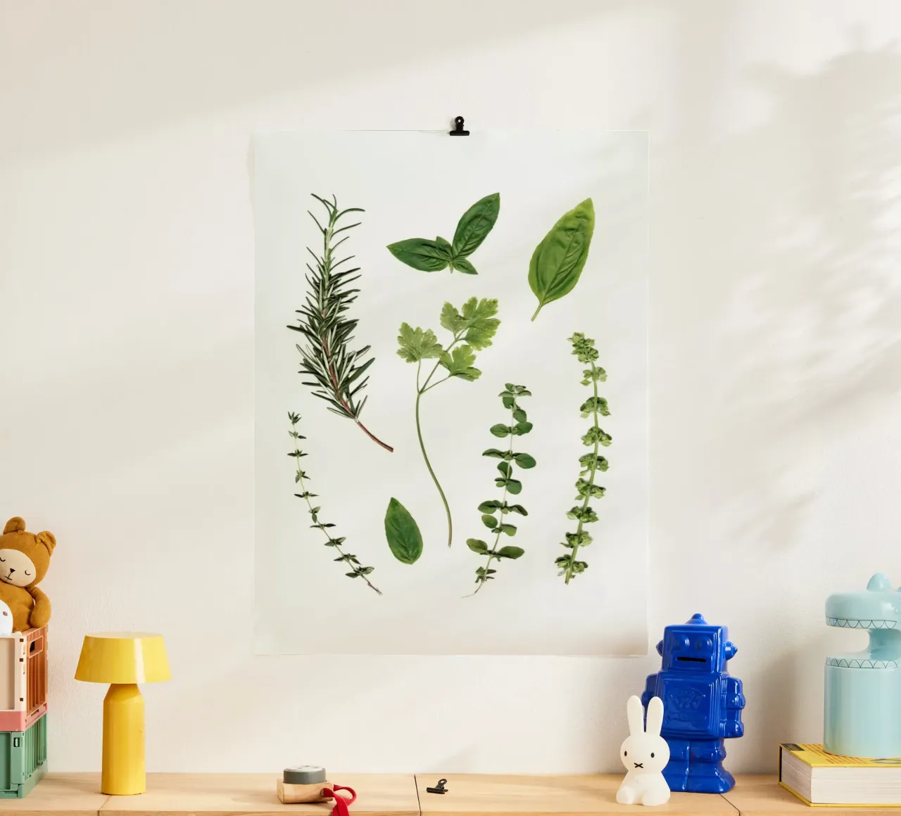 Garden Fresh poster con telaio in legno da Miles of Light