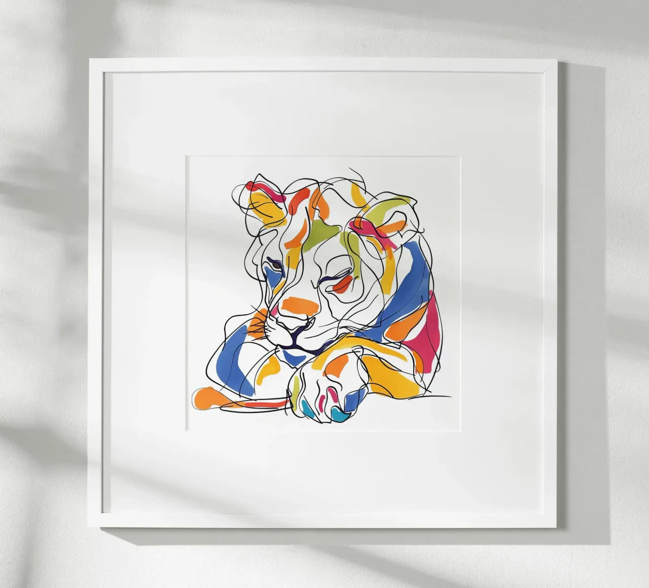 ANIMAUX MAJESTUEUX DESSIN AU TRAITS carta hahnemühle da Art Digital Visuel