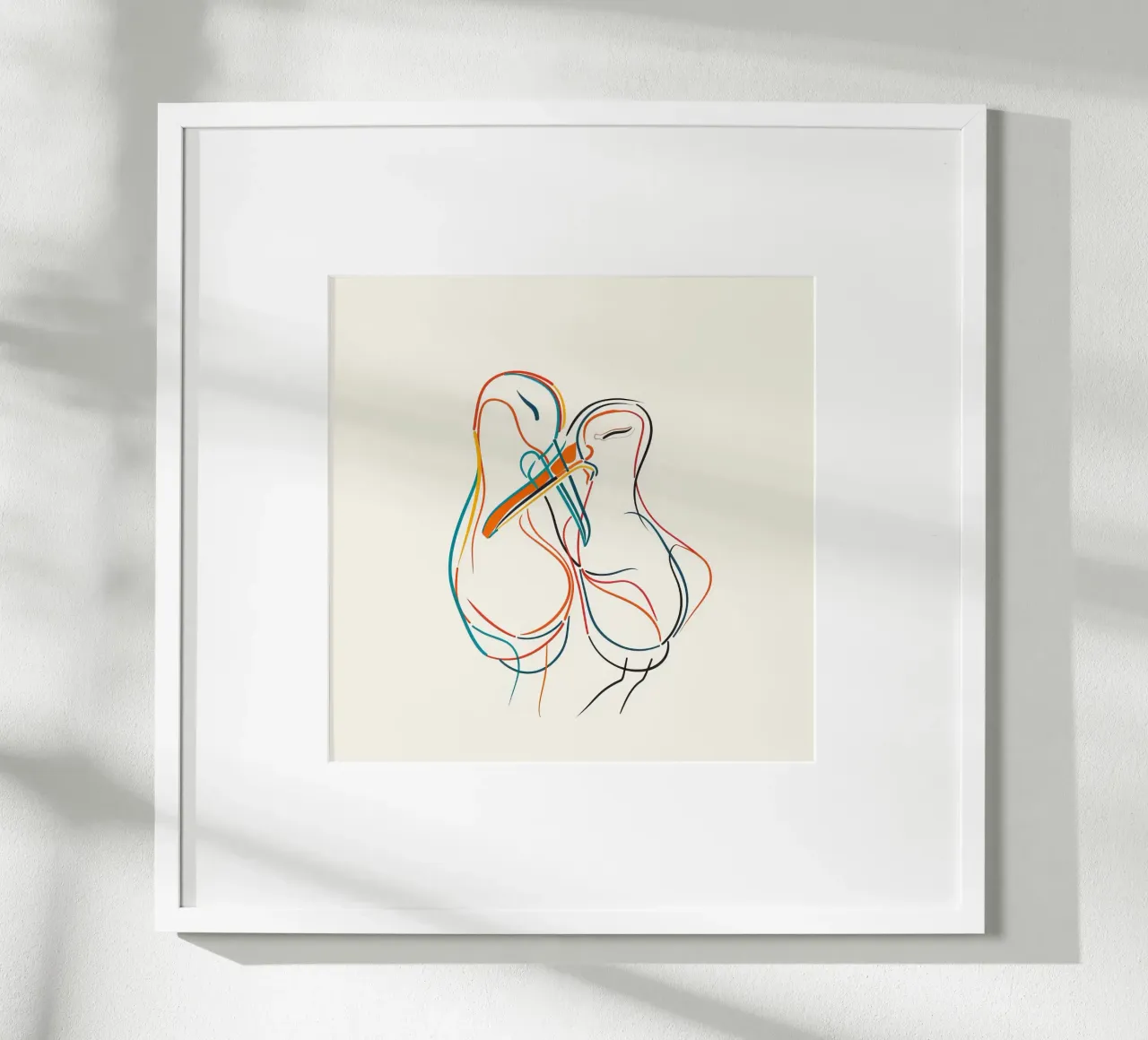 ANIMAUX MAJESTUEUX DESSIN AU TRAITS poster da Art Digital Visuel