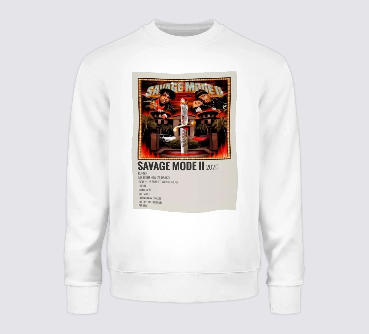SAVAGE MODE II 2020 felpa da SoundStudio