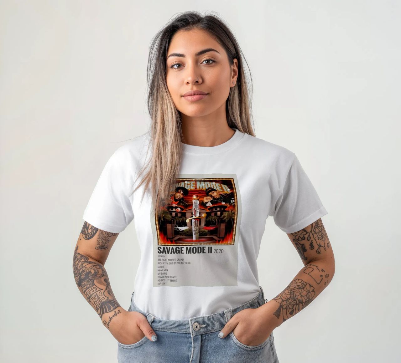 SAVAGE MODE II 2020 t-shirt da SoundStudio