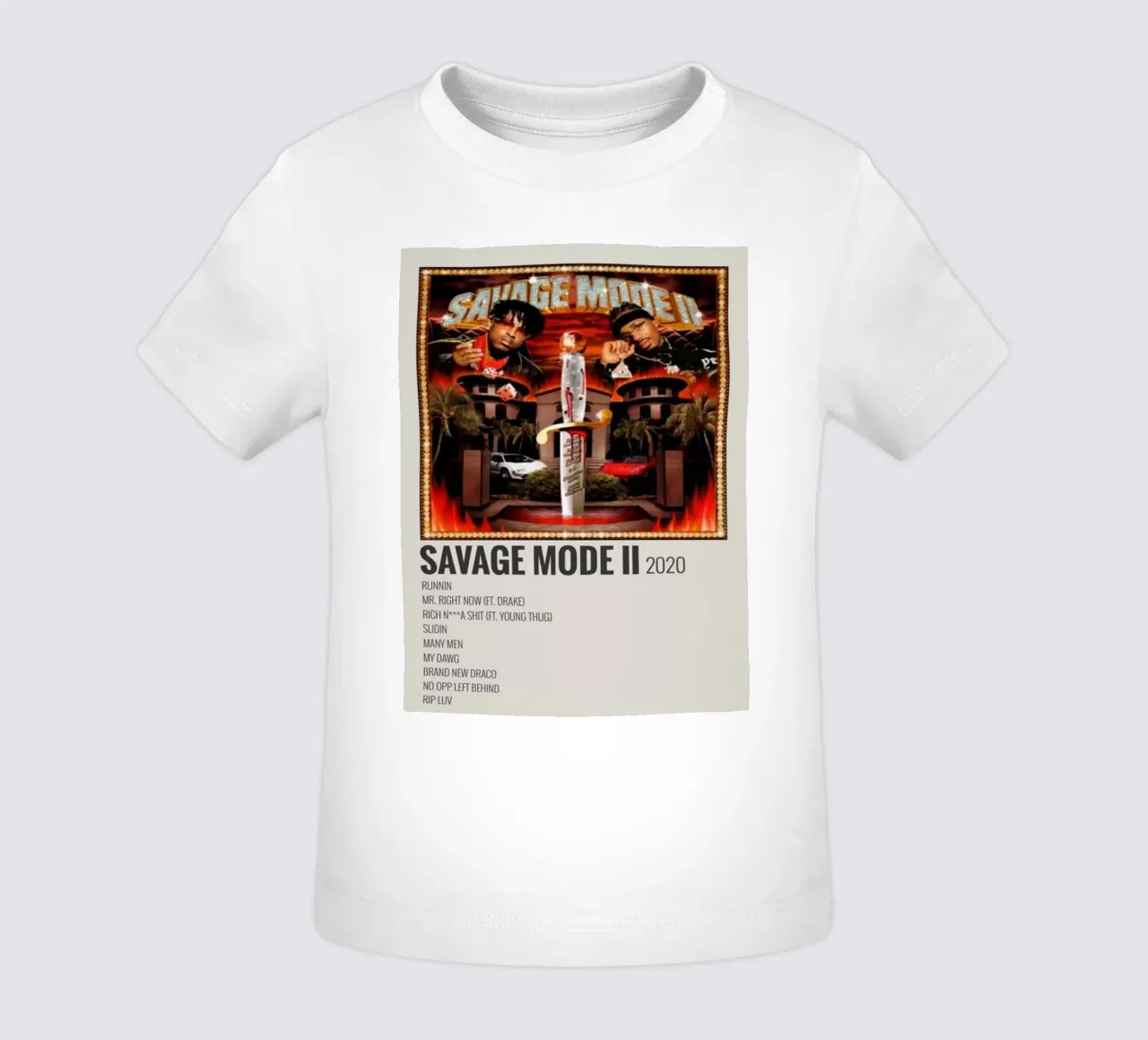 SAVAGE MODE II 2020 maglietta neonato da SoundStudio
