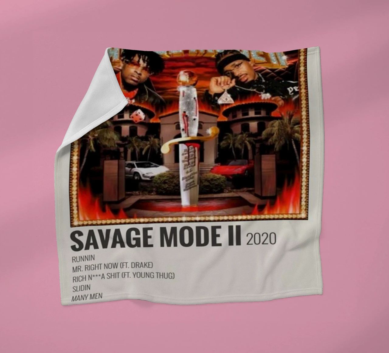 SAVAGE MODE II 2020 coperta in pile da SoundStudio