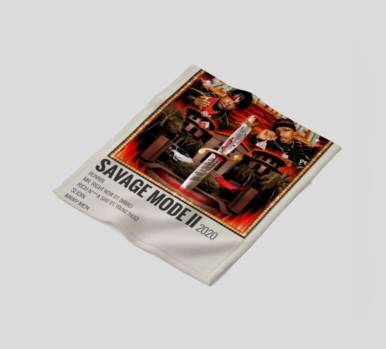 SAVAGE MODE II 2020 coperta in pile da SoundStudio